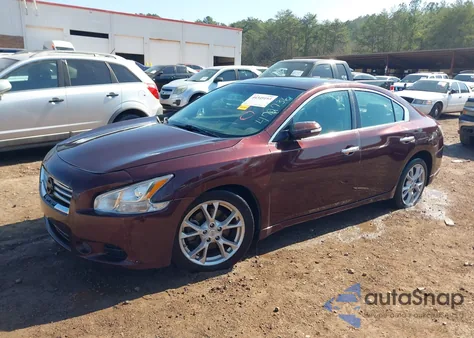 2014 Nissan Maxima 3.5 Sv z USA, uszkodzony, nr VIN 1N4AA5AP9EC472736